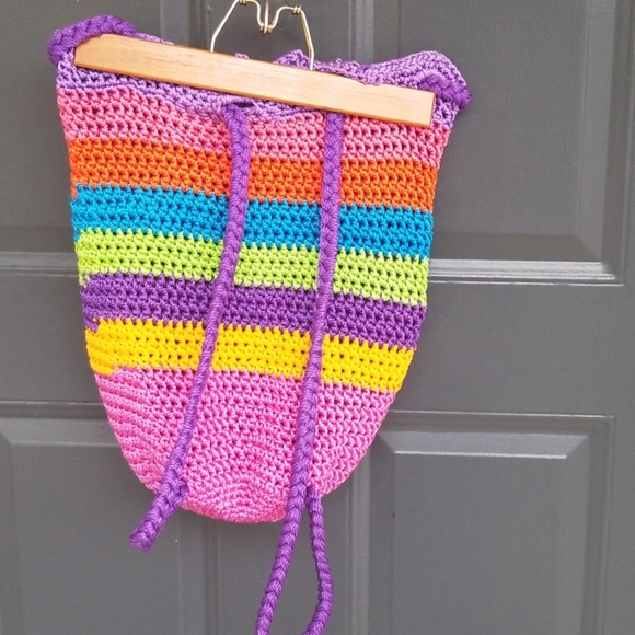 🚫SOLD🚫 Sak type Knit Drawstring Bag NWOT - Picture 8 of 8